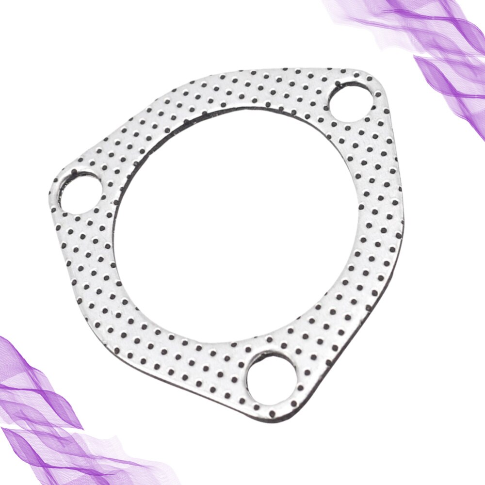 1Pc Exhaust Gasket Durable Portable Exhaust Gasket Triangle Seal Gasket for Repair Vehicle Car