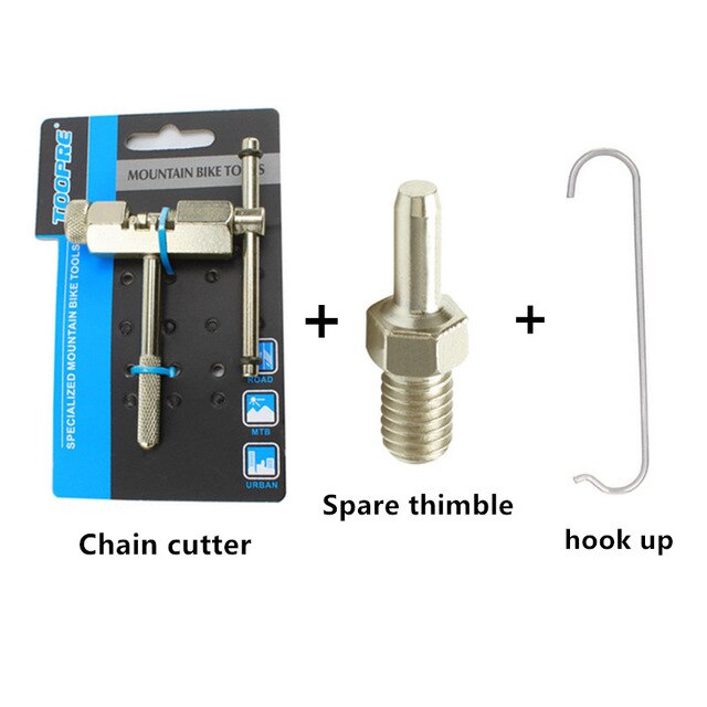 TOOPRE bicycle mountain bike chain delinker chain cutter road bike dead fly disassembly chain tool can change thimble: 01