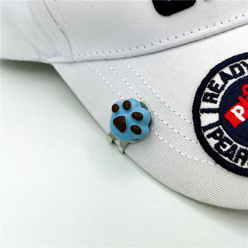 Mini Bear Paw Golf Ball Marker With Magnetic Hat Clip Golf Training Accessories VARIOUS DESIGNS