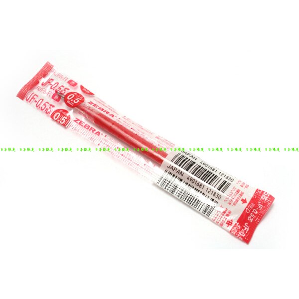 Zebra Jf 0.5 JF-0.5 Gel Inkt Roller Vullingen Pak Voor Sarasa JJ15 Pen 10 Stks/partij