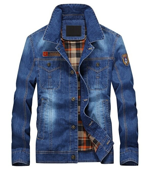 Enzo Men's Designer Denim Jacket Western Classic Style Trucker Vintage Style Jacket, Black, XL Enzo Men's Designer Denim Jacket Western Classic Style Trucker Vintage Style Jacket, Black, XL