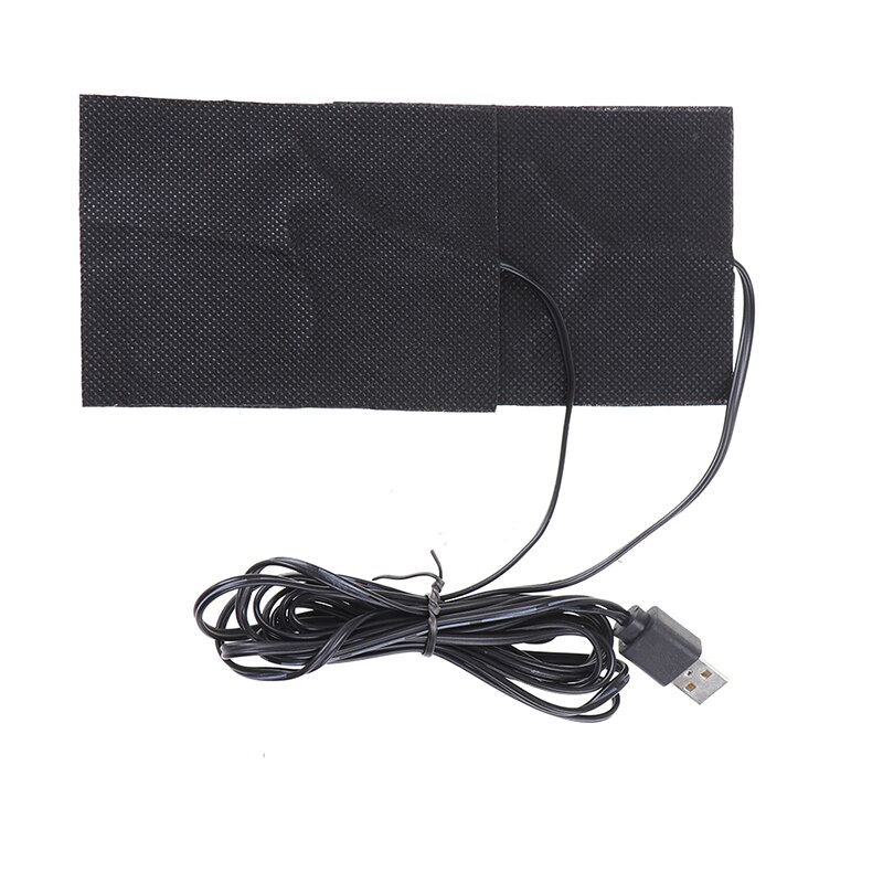 Almohadilla de calefacción eléctrica USB, 3 engranajes, temperatura ajustada, chaleco térmico DIY, chaqueta, ropa, guantes, zapatos, almohadillas calentadas,