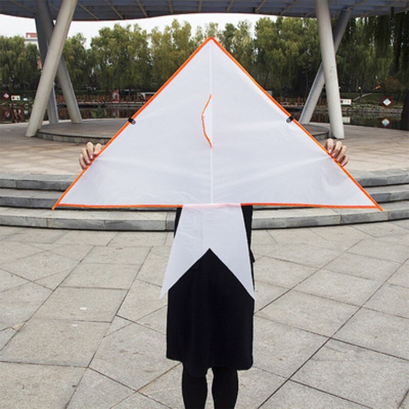 DIY Painting Kite With Pigment Kite For Kids Children Flying Outdoor Toy L9CD