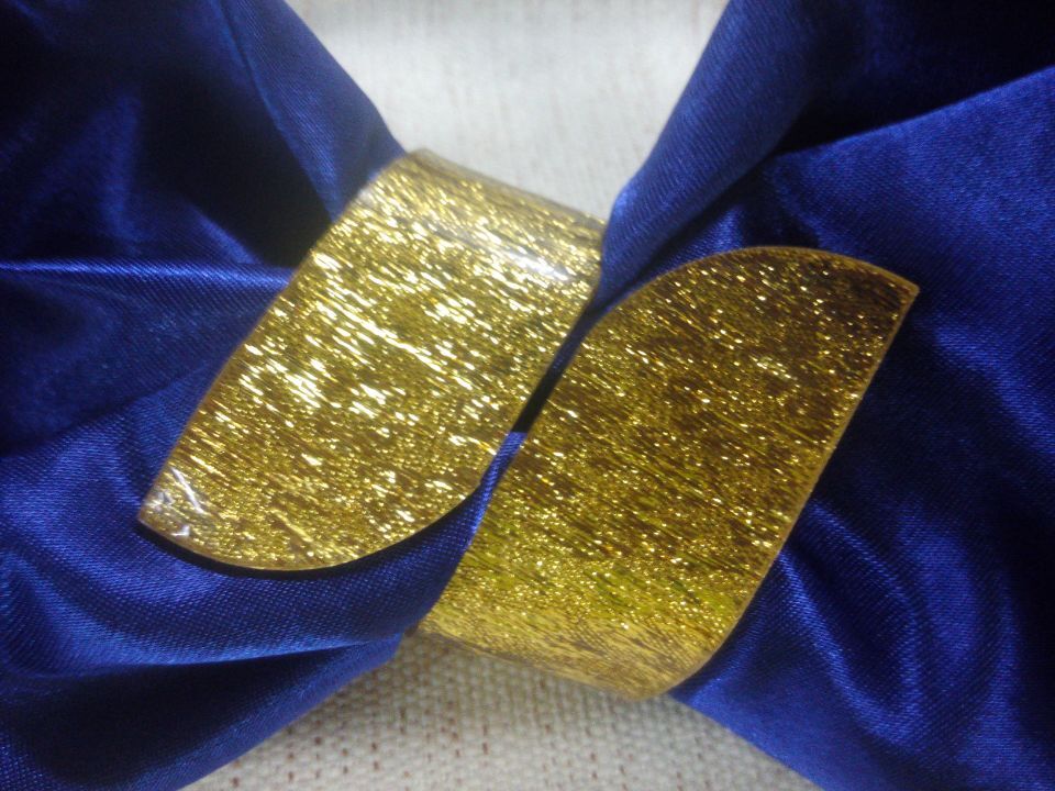 6 Pcs Goud Acryl Servetringen Beauty Speciale Onregelmatige Plastic Servet Houder Voor Wedding Hotel