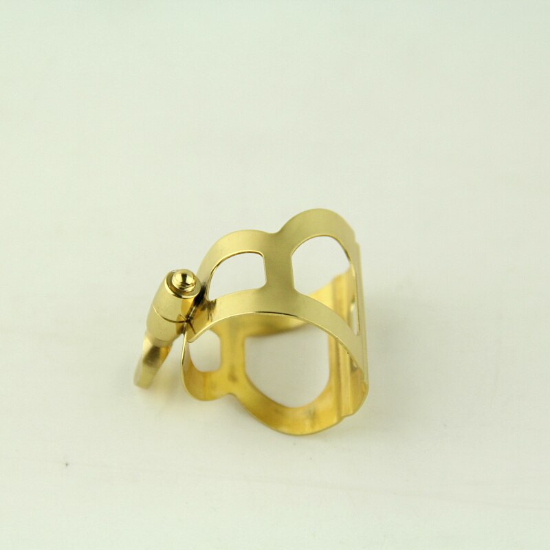 Alto Eb Saxophone Metal Ligature Clip Clamp,Sax Mouthpiece Accessory Parts