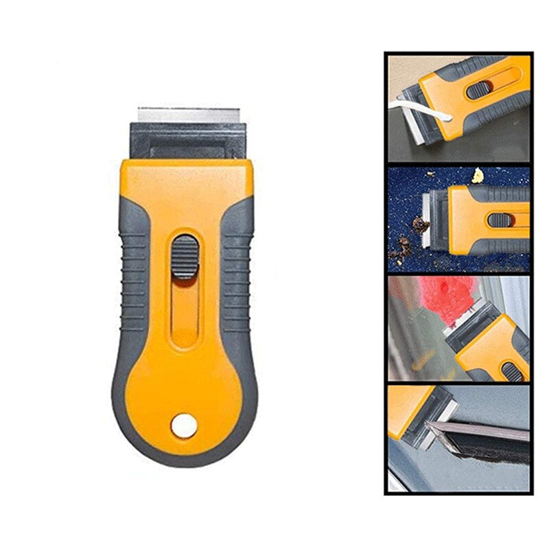 Keramische Kookplaat Schraper Mes Cleaner 5 Blade Vervanging Schoonmaak Tool Voor Schrapen Labels Decals Stickers Kalefateren Blade