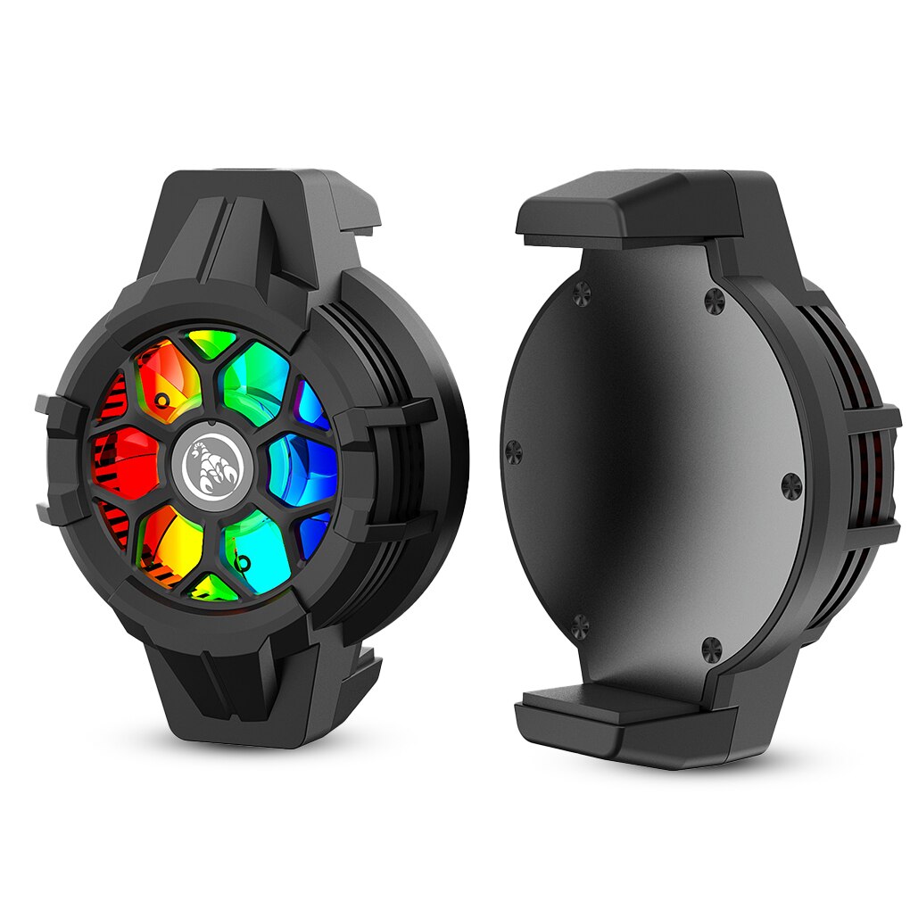 Typ-C Smart Telefon Lüfter Tragbare Gaming Mobile Kühler Gamepad Kühler Kühler Fan LED RGB Tragbare USB Kühler