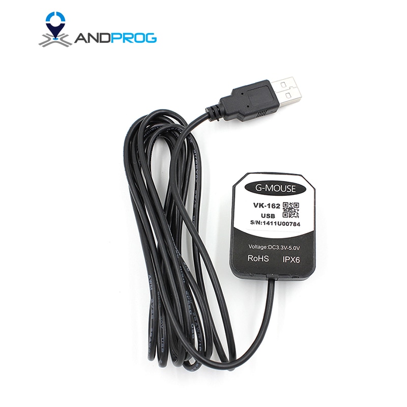 GPS receiver GPS Module with Antenna USB interface G Mouse VK-162