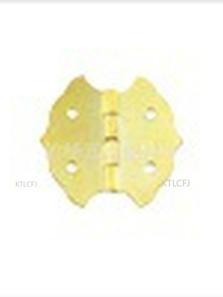 6Pcs Antique Hinge Lace Hinge Long Hinge Wooden Box Hinge Strip Hinge Packing Box Accessories 90 Degree Hinge