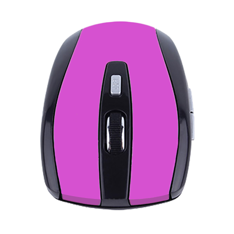 Drahtlose Maus Optische Gaming Maus Tragbare 2,4 GHz Maus mit USB Nano Dongle Büro Gamer Computer Desktop Mäuse für PC laptop: Pink