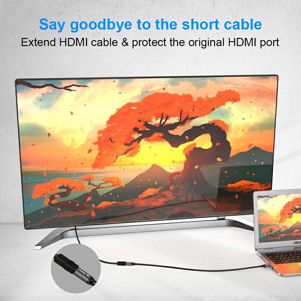 HDMI Extender 1080P HDMI Adapter HDMI Male to Female Cable HDMI Extension 0.5M 1M Connector for HDTV Laptop PS4/3 HDMI Extender