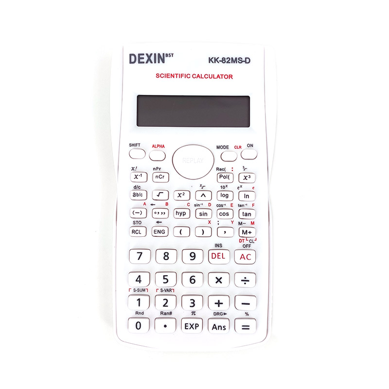 Calculatrice scientifique et d&#39;ingénierie, Accessoires adaptés aux études scolaires et professionnelles: White