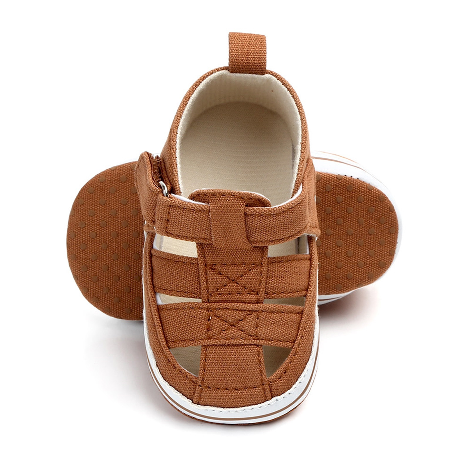 Sandali scarpa First Walker antiscivolo neonato ragazzi bambini bambino estate scarpe da presepe morbide Prewalker sandali traforati antiscivolo