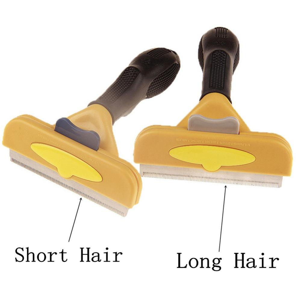 Peignes pour animaux domestiques, brosse à poils de chiens et de chats, outils de toilettage, avec fixation détachable, peigne pour chien et chat