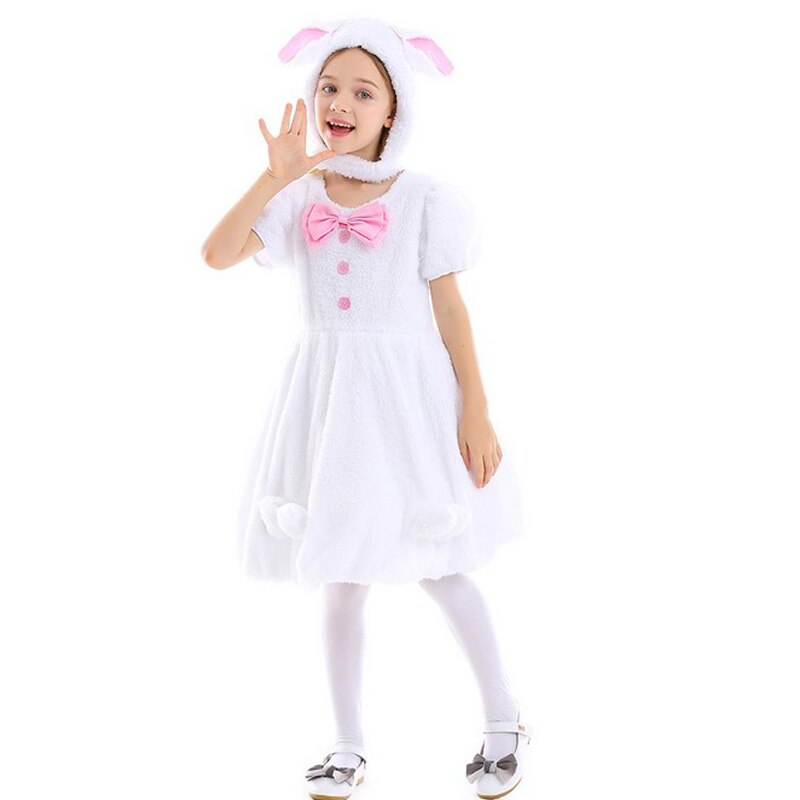 Nette Kinder Ostern Bunny Kostüm Mädchen Karneval Party Bühne Dance Kaninchen Kleid