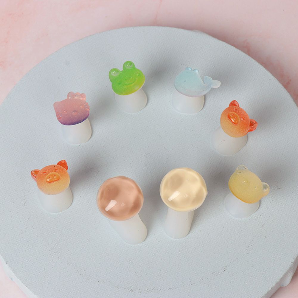 Separador de dedos de silicona suave para manicura y pedicura, separador de dedos de los pies, herramienta para el cuidado de las uñas, soporte de margaritas, accesorios, 8 unids/lote: 3