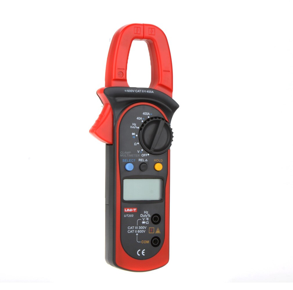 UT203 Amperometric Clamp Meter Voltmeter AC/DC Cur... – Grandado