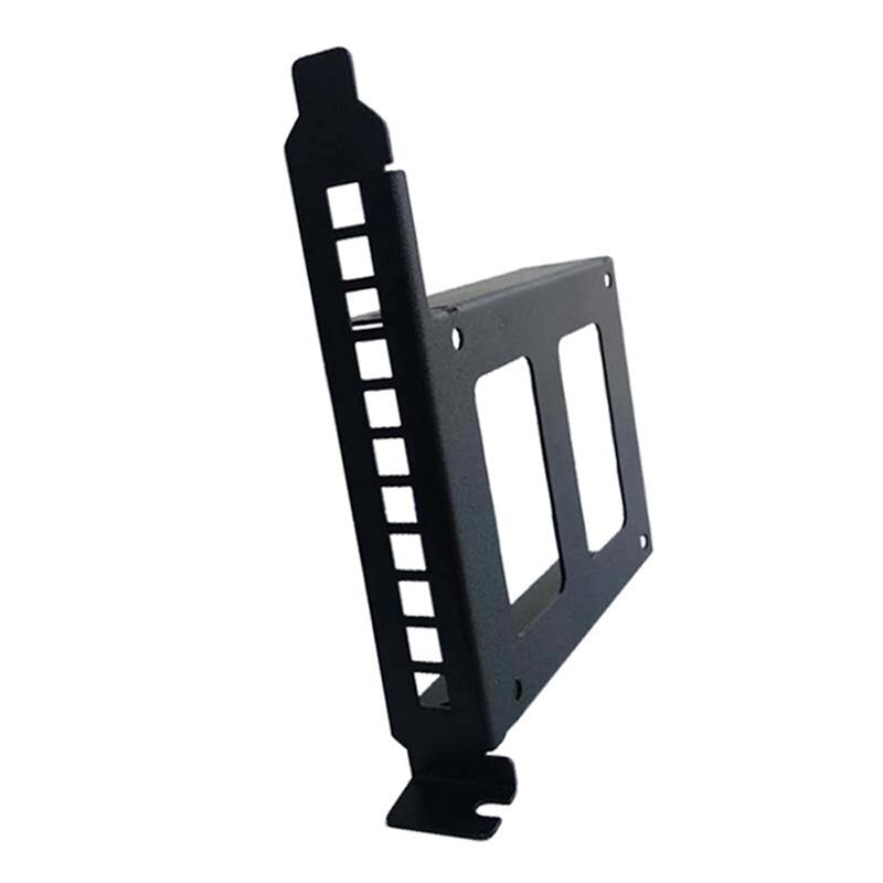 Metal PCI Slot 2.5inch IDE/SATA/SSD/HDD Rear Panel Mount Bracket 2.5" HDD Hard Drive Adapter Tray Caddy For PC Computer Mining: full height