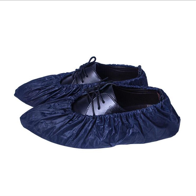 Couvre-chaussures réutilisables couvre-chaussures de pluie unisexe couvre-chaussures antidérapants imperméables organisateurs de chaussures organisateur de chaussures 30x14cm: Black