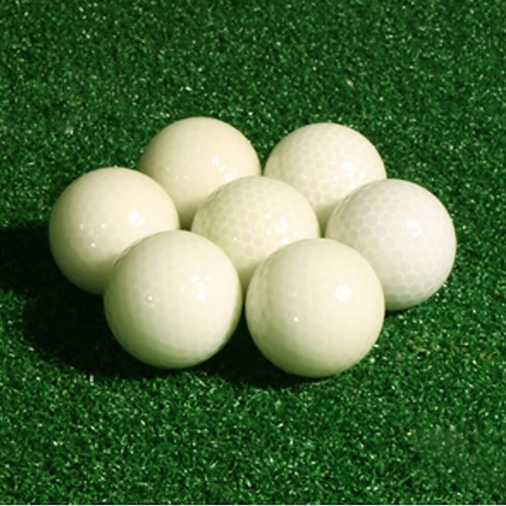 25# Golf Luminous Ball Fluorescent Ball Automatic Light-absorbing Shining Fluorescent Night Ball Golf Balls Tools Accessory: Default Title