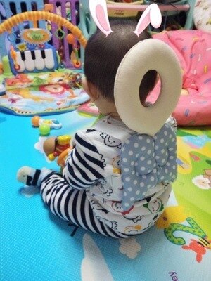 Babyfond baby hovedbeskyttelsespude toddler nakkestøtte pude beskytte hals pleje modstand pude baby sikkerhed pleje