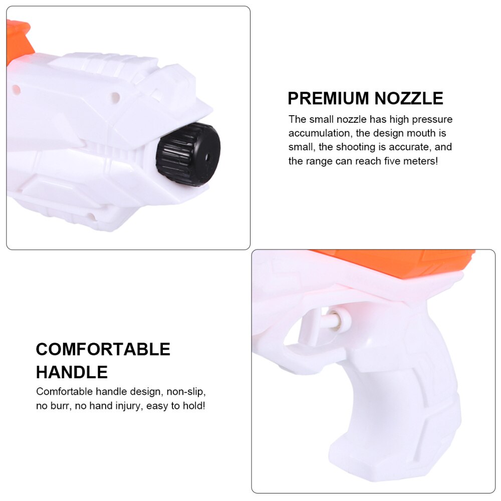 2Pcs Durable Funny Portable Lightweight Water Shootings Summer Beach Water Shooter Water for Kids