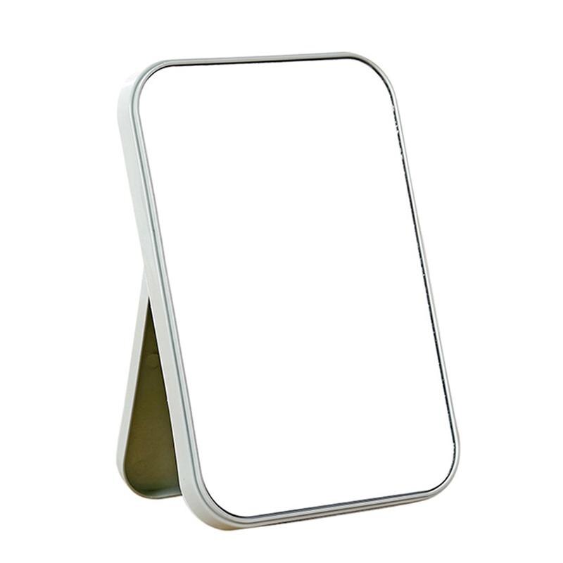Miroir de maquillage pliable, Compact et pliable, de bureau, facile à utiliser, pour la salle de bain, accessoire de maquillage: Light Green