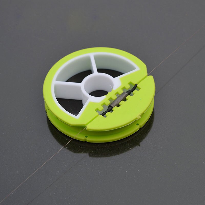 2PCS Round Silicone Line Holders Fishing Tool Main Line Leader Rig Storage Tackle