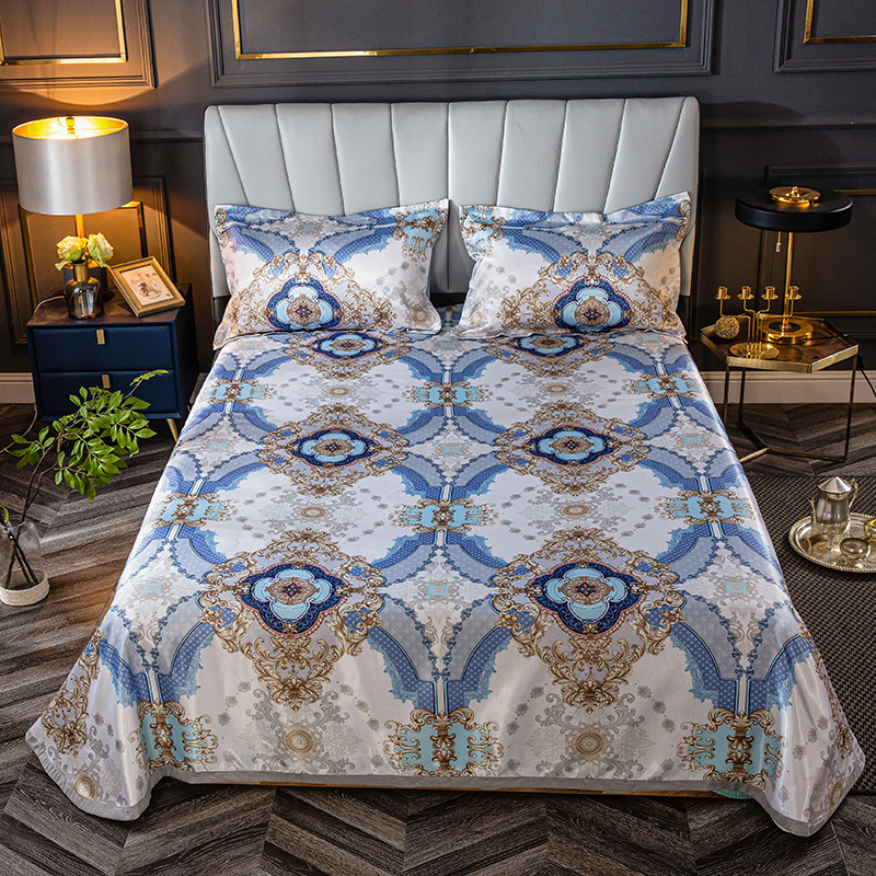 Verano Cool Sleeping Bed sábana 230x250cm aguacate impreso suave transpirable cama Mat colchones cubierta para adultos niños w/2 funda de almohada: Model 11