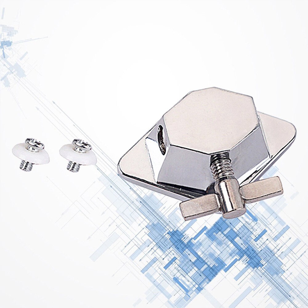 Floor Tom Been Beugel Duurzame Metalen Drum Bodemplaat Drum Rack Percussie Deel (Zilver): Default Title