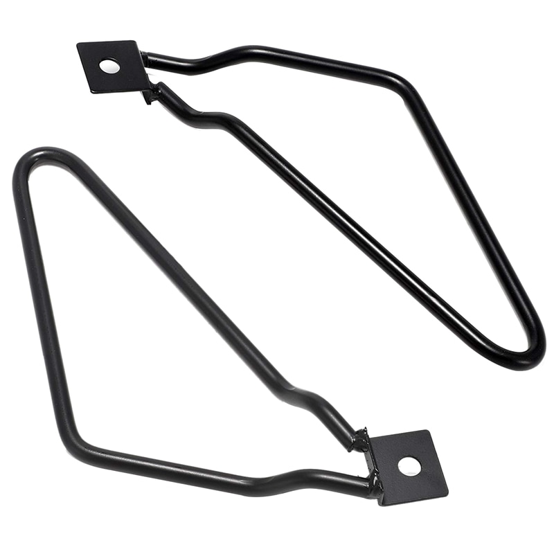 Motorcycle Saddlebags Saddle Bags Brackets Support For HarleyDavidson
