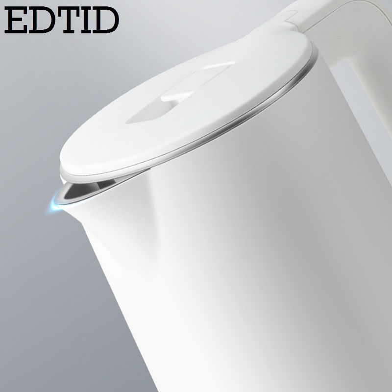 EDTID waterkoker 2L roestvrijstalen waterkoker theepot automatische uitschakeling warm houden theeketel theepot verwarming warm water kookketels