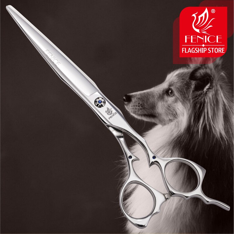 Fenice 7.0 inch hondentrimschaar, knipschaar voor huisdieren, stylist, hondentrimmer