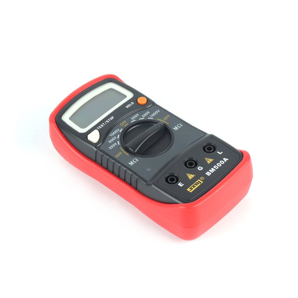 BM500A 1000V Digital Insulation Resistance Tester Meter Megohmmeter Digital Insulation Resistance Tester