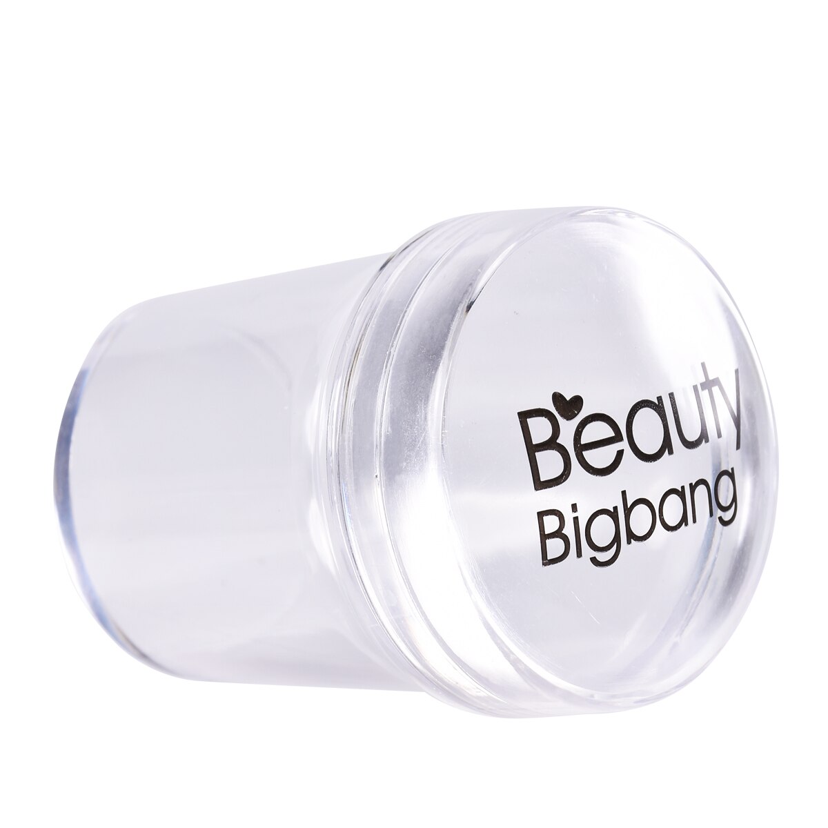 BeautyBigBang 4CM Soft Silicon Nail Art Stamper Clear Jelly Marshmallow nail gereedschap Nail Stempelen Plaat voor Nagellak Stamper
