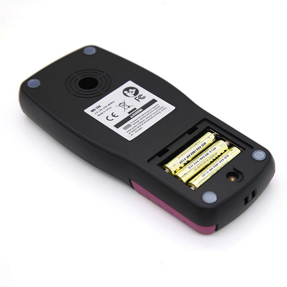 Ws -120 3 in 1 metalldetektor hitta väggskanner detektor metall trä kabel tråd stud hitta scanner led pip gr  ws120