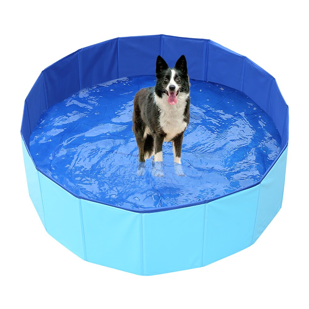 Foldable Dog Pool Foldable Pet Gog Swimming Pool Dog Puppy Cat Inflatable Water Play Bathing Tub Portable Pet Swimming Pools
