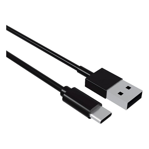 USB A naar USB C Kabel (1 m) Zwart
