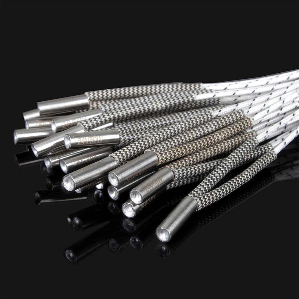 XCR 12V/24V 50W 70W wkład grzewczy części drukarki 3D Hotend rura grzewcza 6*20mm wysoka temperatura dla E3D V6 wulkan Heaterblock