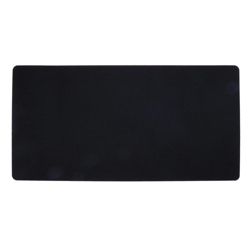 Computer Desk Mat Felt Cloth Mouse pad Laptop Cushion Keyboard Pad Modern Office Desk Table Mat: Black