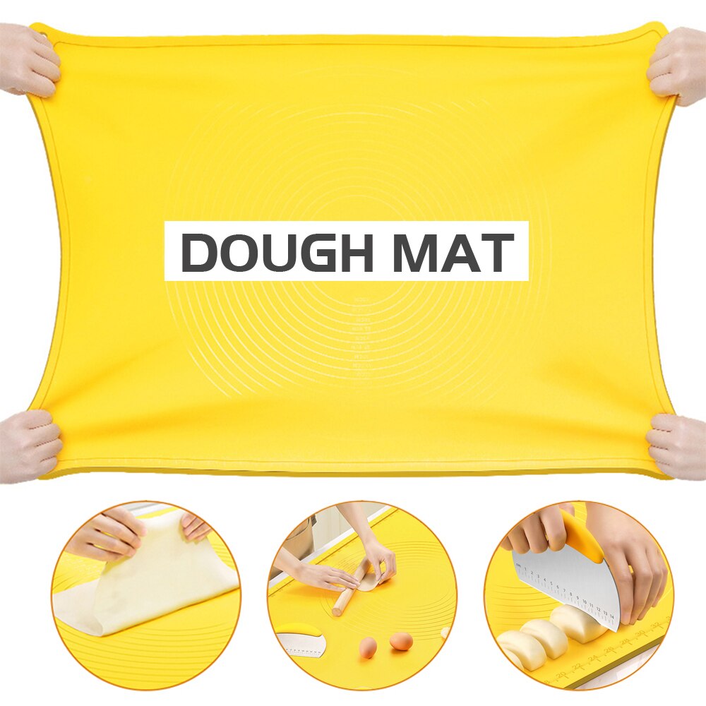 Silikon Backen matt Bäckerei Teig Kneten Pad 70*50 Große Übergröße Dicken Lebensmittel-Klasse Silizium Gebäck Nonstick rollen gebäck Bord