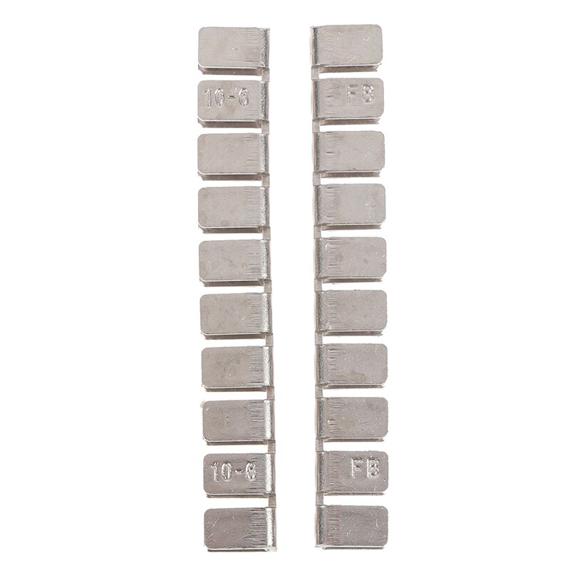 5 pièces pont fixe FBI 10-6 pour UK-2.5B UK-5N UDK-4 Din Rail vis bornier accessoires bornier