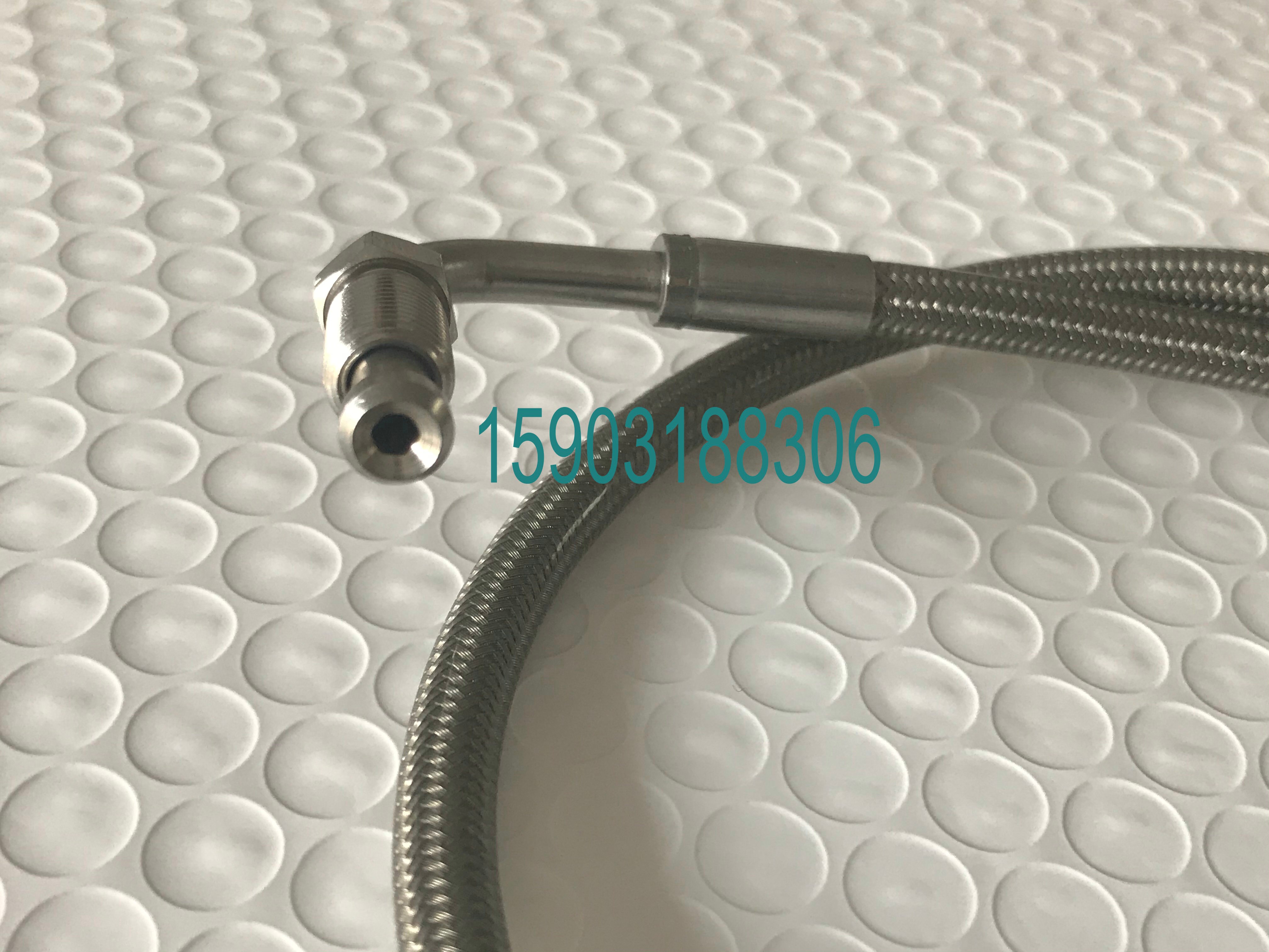 Auto Onderdelen Motorfiets Remleiding Rvs Gevlochten Ptfe Pijp Met Rvs Materiaal Fittings