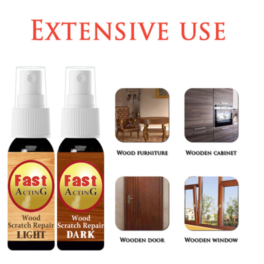 1Pcs 60ML Multi-Functional Floor Scratch Repair Agent Household Scratch Repairfloor Wood Repair Fluid