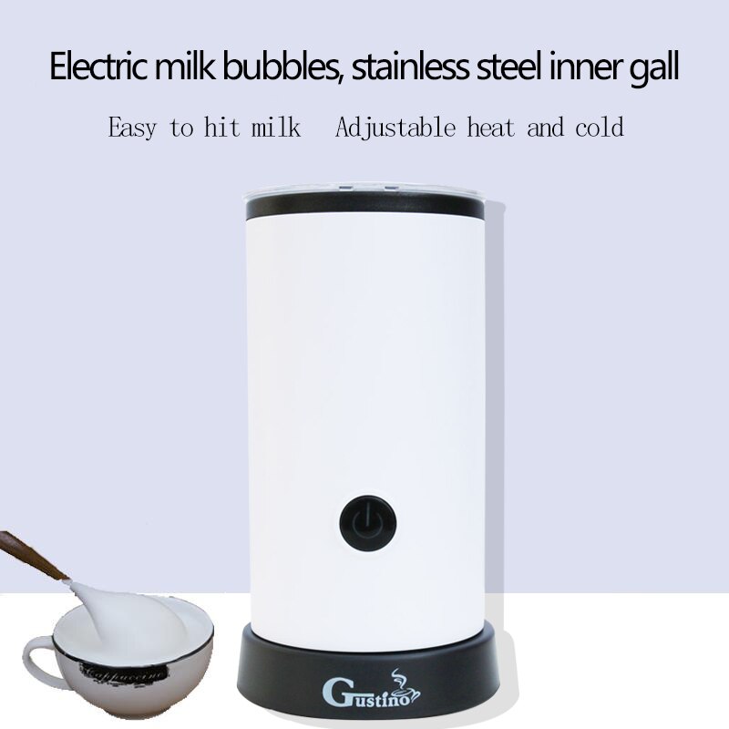 Automatic Cappuccino Coffee Maker Electric Milk Bubble Machine Milk Frother Foamer Cup Heat Latte Foam Maker Warmer