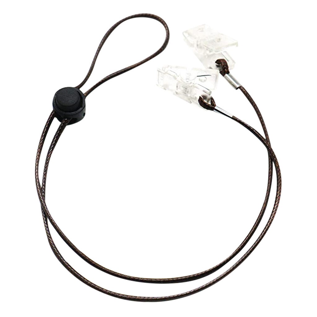 Cordão de máscara facial ajustável acessível & conveniente descanso máscara de segurança & suporte de orelha corda pescoço pendurado sujeta mascarillas salvaorejas