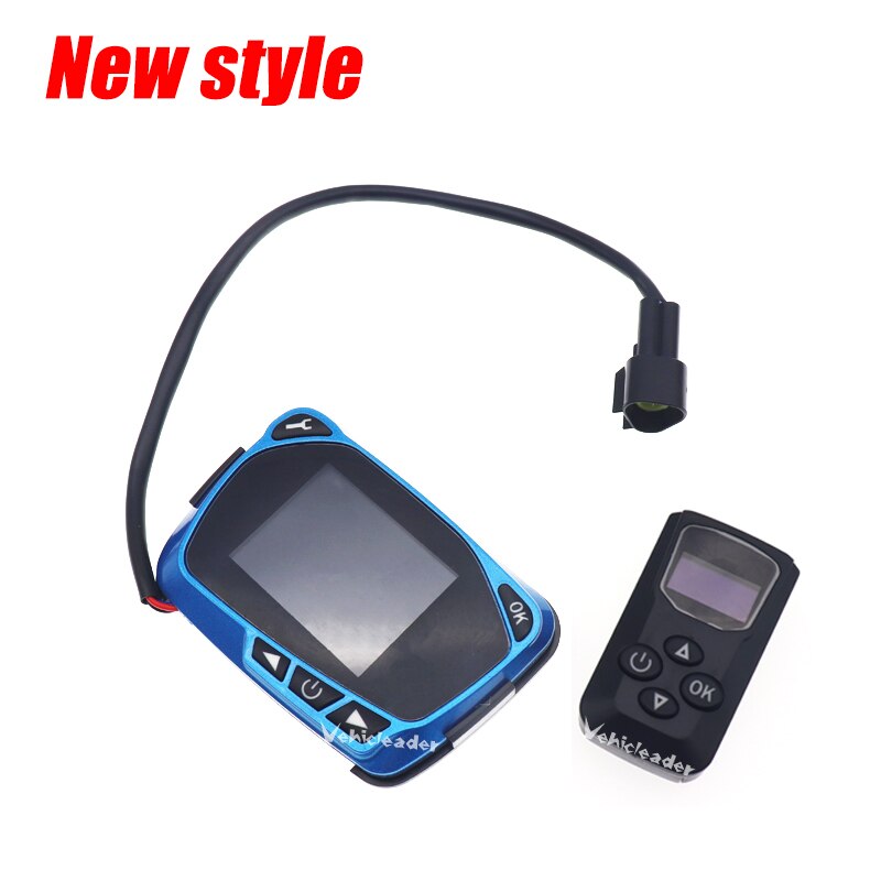 12V 24V Luft Diesel- Standheizung Auto LCD Monitor Fernbedienung Regler Schalter Für Auto Diesel- Luft Heizung parkplatz Heizung: N Fernbedienung und Monitor