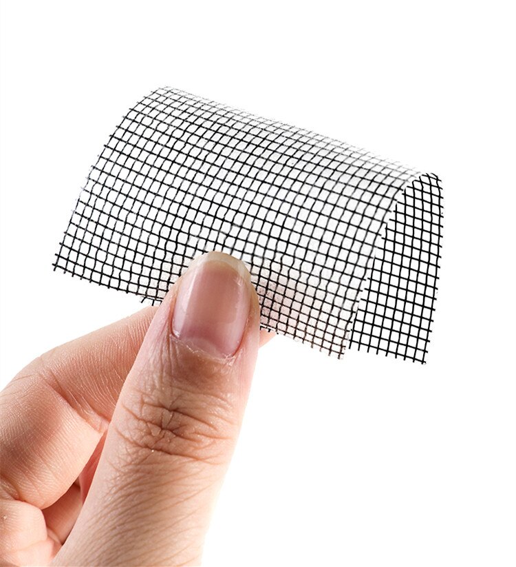 Cinta adhesiva para reparación de pantalla de ventana y puerta, pegatina antiinsectos, mosquitera, parche adhesivo, 5M