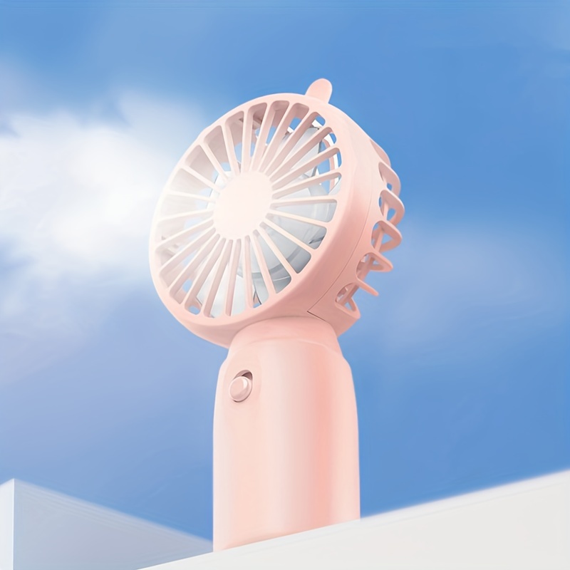 Ventiladores portátiles, miniventiladores personales, ventiladores pequeños alimentados por batería (el producto en sí no viene con baterías AA).