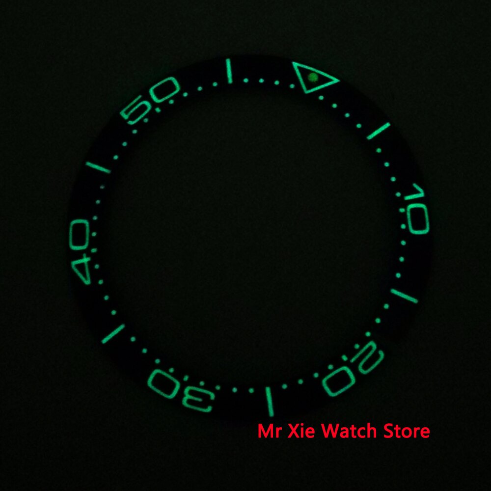 38Mm Super Lichtgevende Bezel Ring Insert Keramische Horloge Bezel Past Voor 40Mm Automatisch Horloge